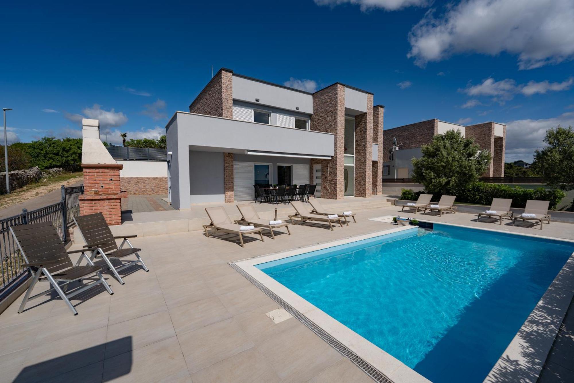 Villas Royal I With Private Pool Novalja Εξωτερικό φωτογραφία