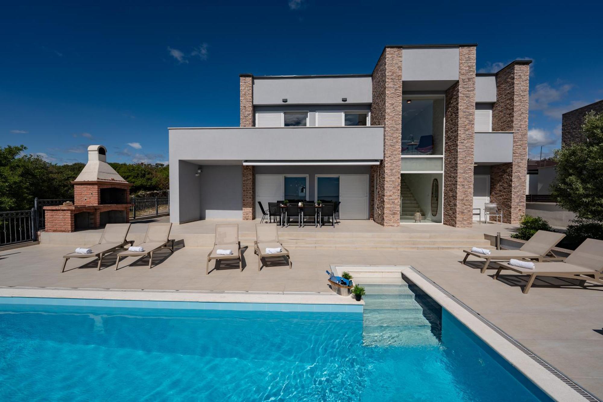 Villas Royal I With Private Pool Novalja Εξωτερικό φωτογραφία